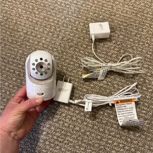 White Security Camera with Accessories